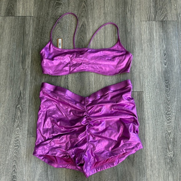SKIMS Other - SKIMS Purple Bikini Set Swimwear